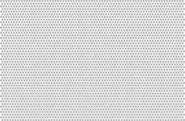Seamless pattern. Black outline. Small cross in a checkerboard pattern on a white background. Flyer background design, advertising background, fabric, clothing, texture, textile pattern.
