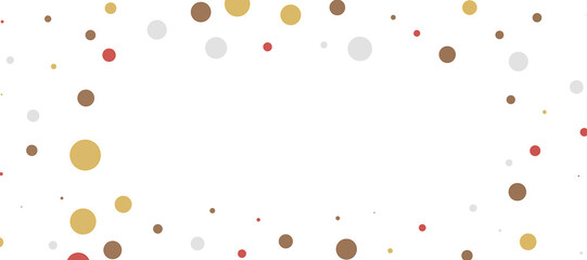 silver confetti explosion festive background