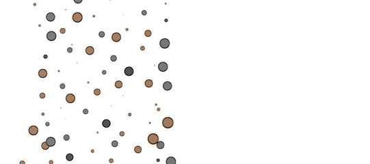 Radiant Festivity: Spectacular 3D Illustration Showcasing Radiating gold Confetti