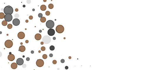  Multicolored confetti on white