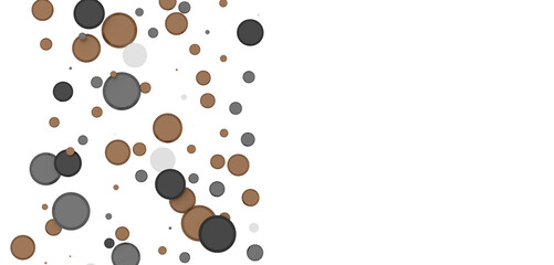  Multicolored confetti on white
