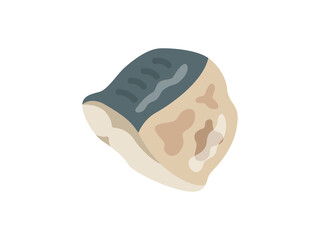 惣菜の、塩鯖のアイコンのイラスト