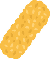 惣菜のイカフライのアイコンのイラスト