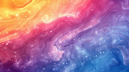 Abstract colorful multi colored mystic liquid background design