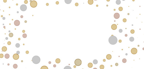 Sparkling Jubilation: Breathtaking 3D Illustration of Sparkling gold Confetti Celebration