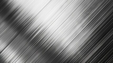 Abstract motion: Blurry image of a silver and black line against a white background. A dynamic visual exploration.