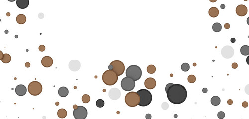  Multicolored confetti on white
