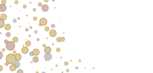 Glittering Triumph: Mind-Blowing 3D Illustration of gold  Confetti Celebration