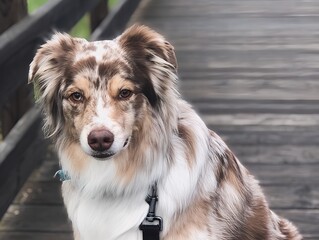 Red Merle Australian Shepherd