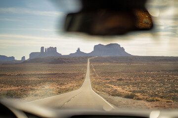 RoadTrip View of Monument Valley