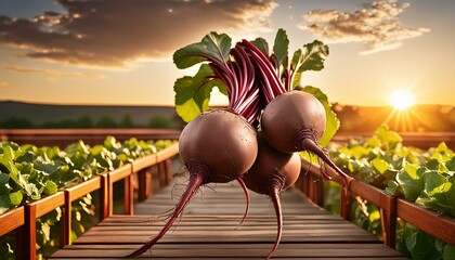 radish on a wooden background red and green onions person holding a bunch of carrots