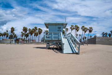 Serene Lifeguard Tower Venice Beach