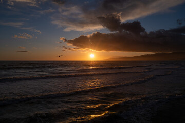 Fototapeta na wymiar Pacific Sunset Vista