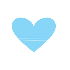 Y2k hearts. Blue hearts and starlight rings. Modern, luxurious decoration