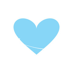 Y2k hearts. Blue hearts and starlight rings. Modern, luxurious decoration