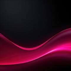 Magenta black white glowing abstract gradient shape on black grainy background minimal header cover poster design copyspace