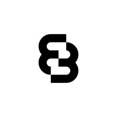 number and alphabet of eight and b