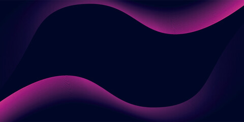 Dark abstract background with glowing circles. Swirl circular lines element. Shiny lines. Futuristic technology concept.