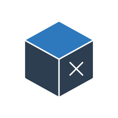 Block Icon - Cube Icon