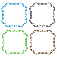 クラシックフレーム4色