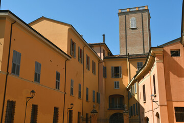 The towers of Bologna are structures with both military and aristocratic functions of medieval...