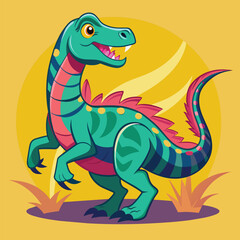 Dinosaur vector art for t-shirts design