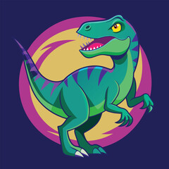 Dinosaur vector art for t-shirts design