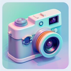 icon illustratorClipart clay style of clipart clay style isolated on pure solid background of abstract landscapes hyper realistic