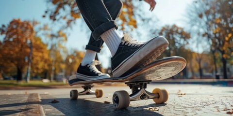 Skateboarding and skateparks become extreme sports friends for dangerous pleasure, adrenaline thrill, and trick learning. Healthy athlete, fitness workout, modern outdoor activities