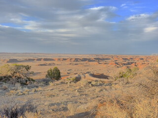 Beautiful Landscape Painted desert Arizona USA
