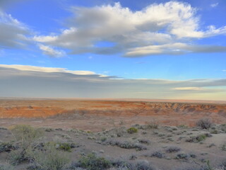 Beautiful Landscape Painted desert Arizona USA
