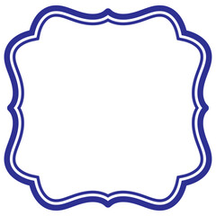 クラシックフレーム青