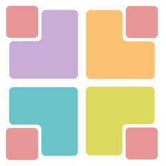 4 List Step or Process Infographic Diagram Presentation Element Vector Design 