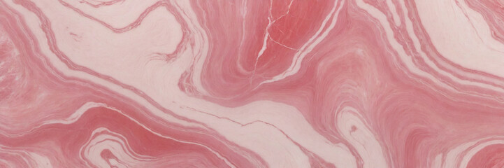 Wide pink marble texture background