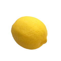 
lemon isolated on white