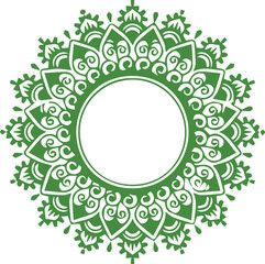 Beautiful mandala art, vector mandala design