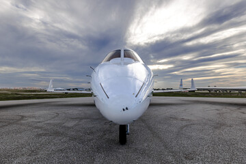 Aviation Photos of 2 planes both interior and exterior photos.