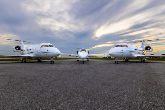 Aviation Photos of 2 planes both interior and exterior photos.
