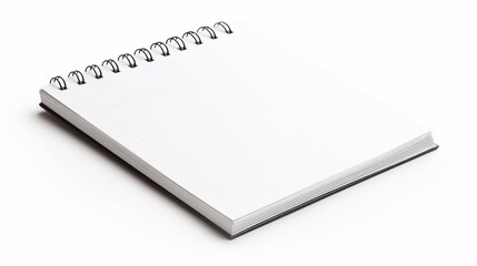A blank calendar shown in isolation against a white backdrop.