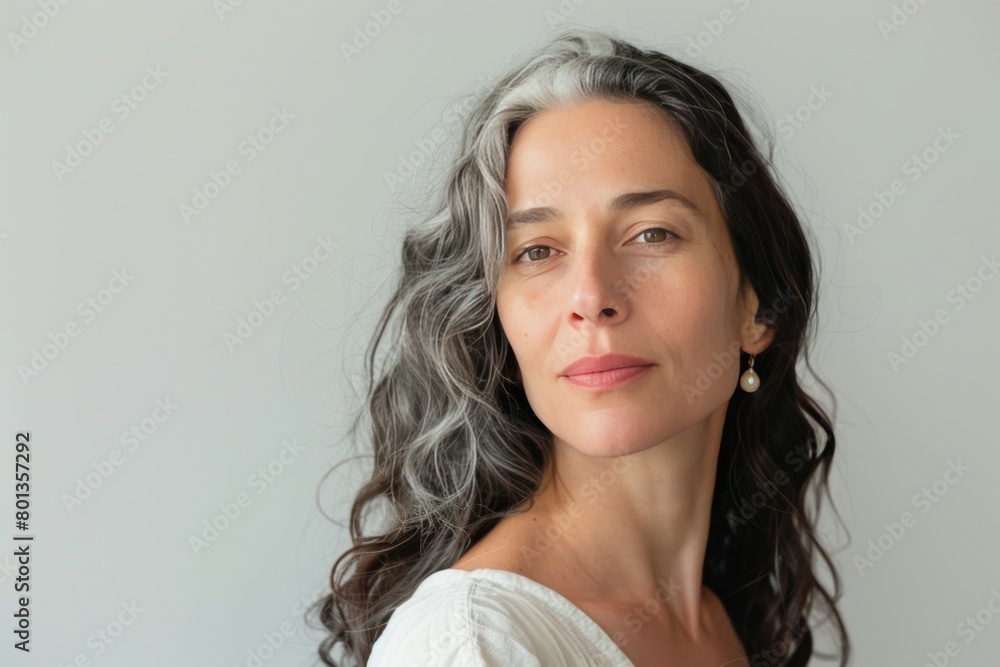 Poster aging processes depicted through rejuvenation in visual art and portraits integrate thoughtful aging
