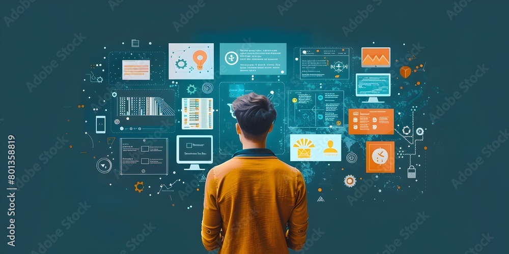 Poster innovative web application utilizes spaced repetition algorithms to enhance learning and memory rete