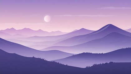 Beautiful gradient purple background, texture and softness