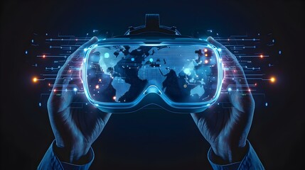 Immersive Virtual Reality Technology Design Harnessing the Power of Futuristic Holographic Interfaces