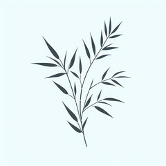 Obraz premium vector type image of bamboo 