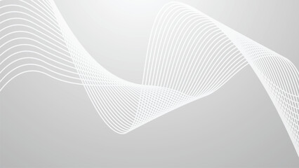 Gray abstract backrgound with line stripes for backdrop or presentation
