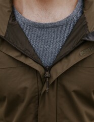 Closeup male jacket, men's apparel © Rawpixel.com