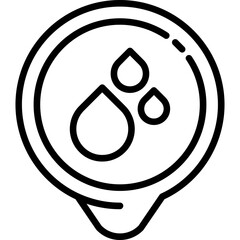 Water Location Icon