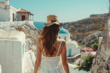 As the sun dipped below the horizon, the beautiful girl found herself drawn to the ancient ruins scattered across the island, marveling at the ingenuity and craftsmanship of their architecture