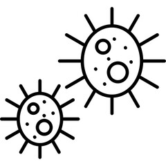 Obraz premium Yersinia Pestis Icon