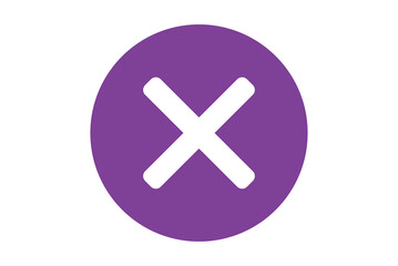 Fototapeta premium Cross button